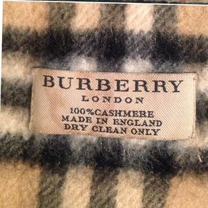 Burberry scarf